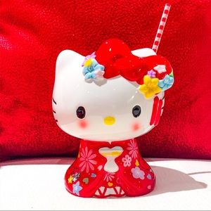 Hello Kitty Tiki Cafe cup